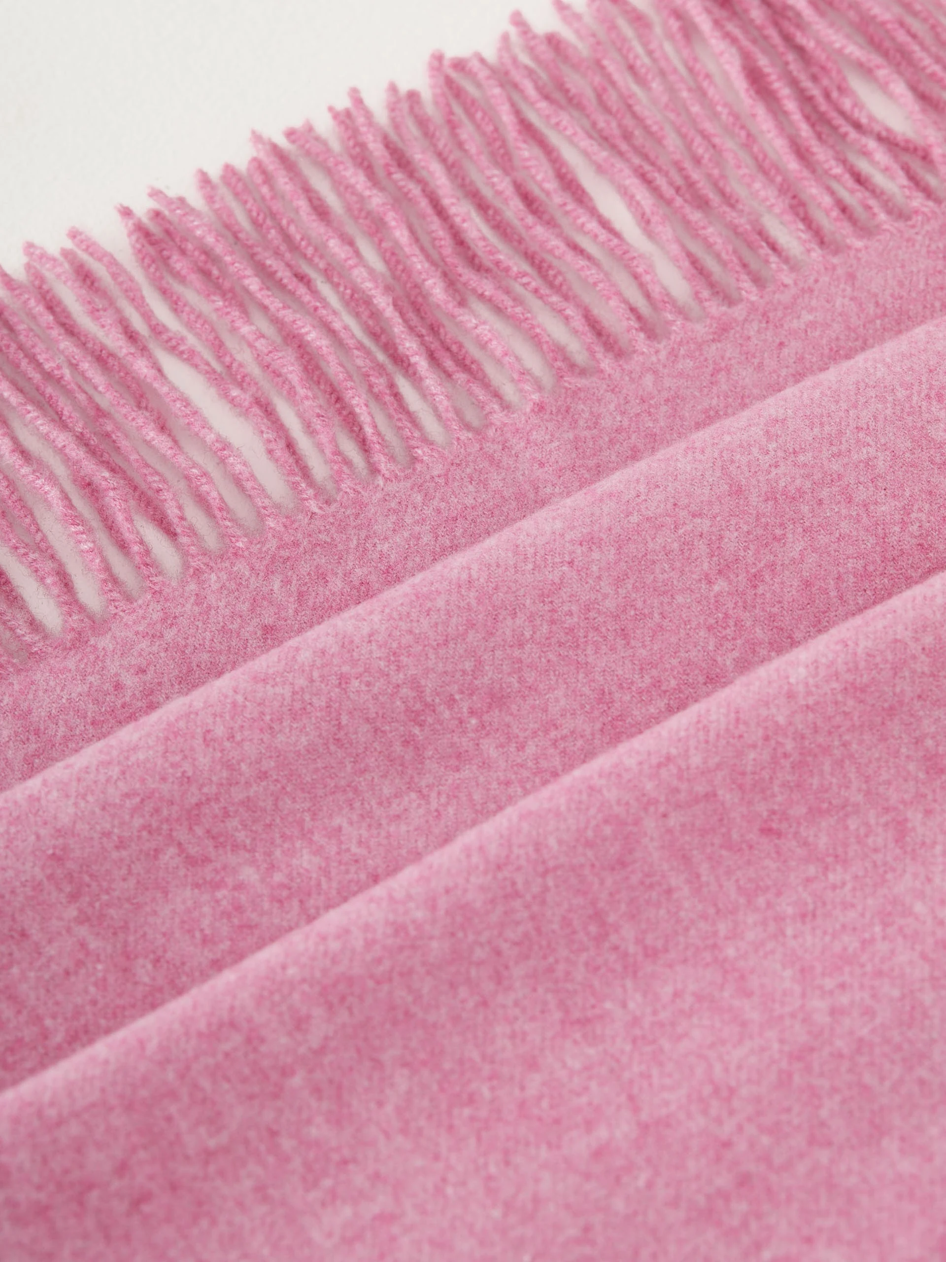 Pink shawl with cashmere