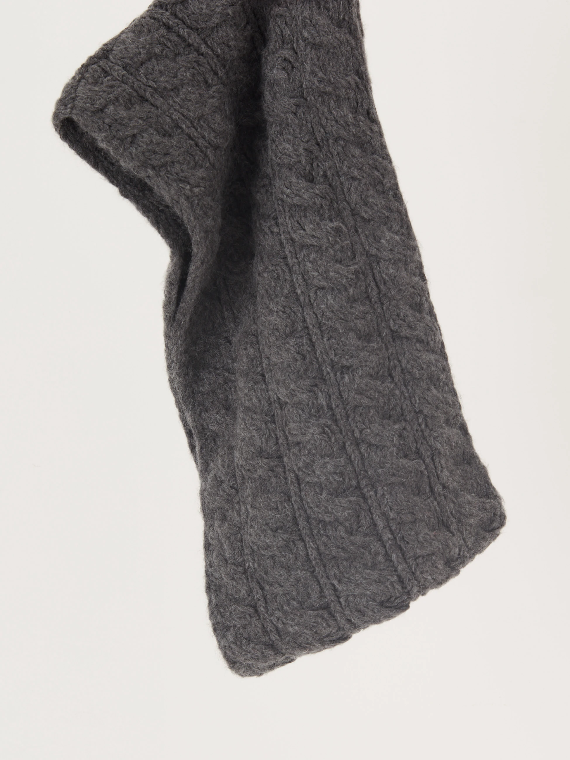Wool blend snood