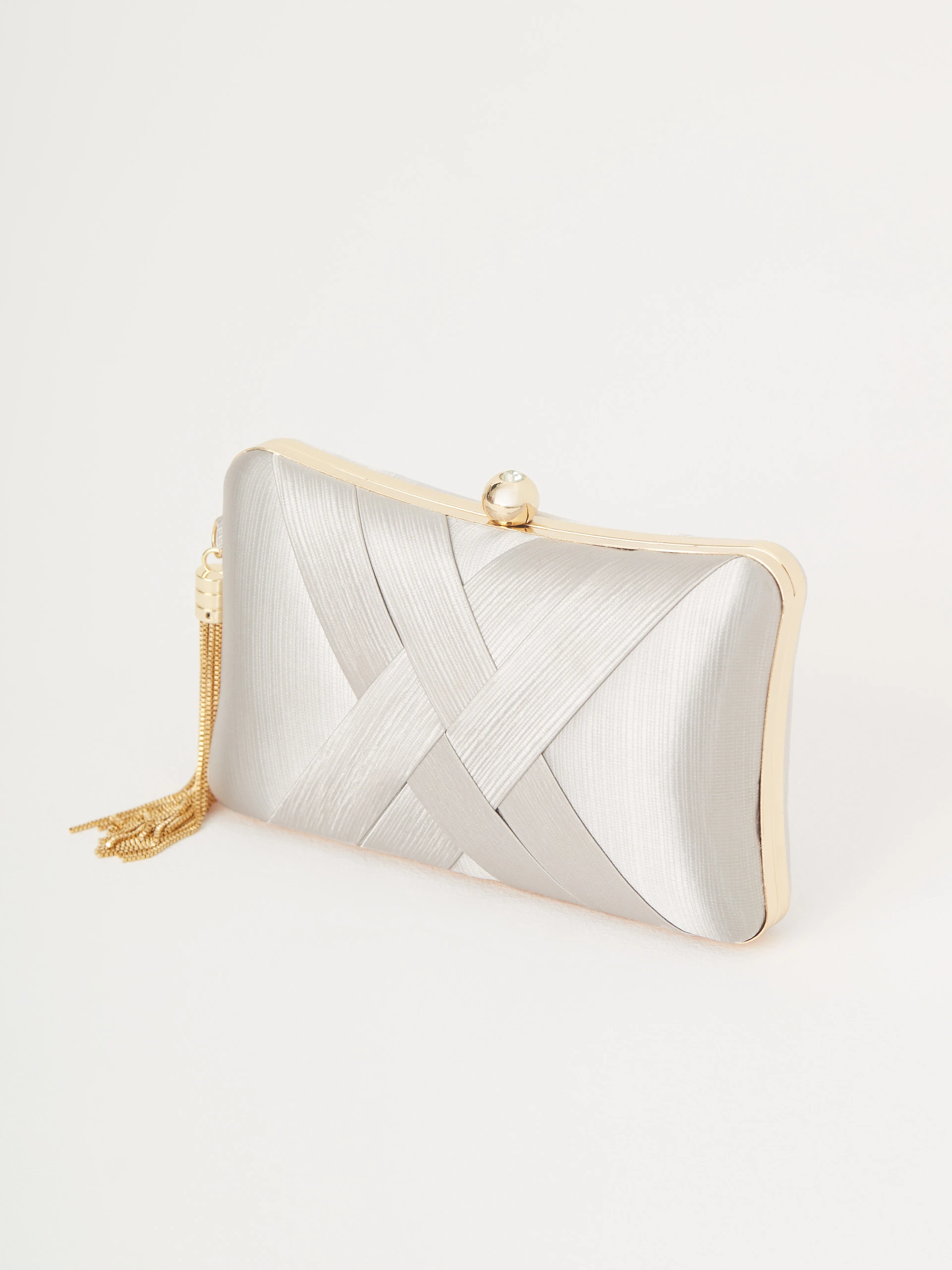 Silver handbag