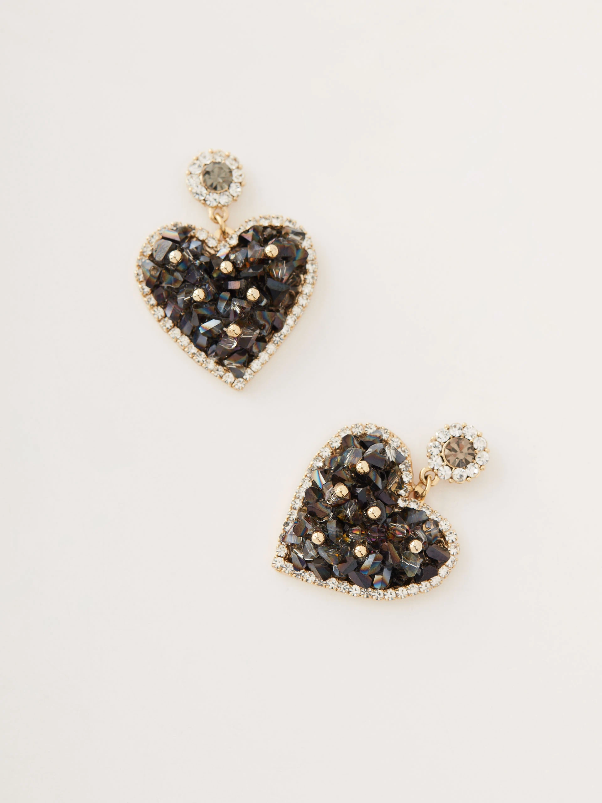 Heart-shaped earrings