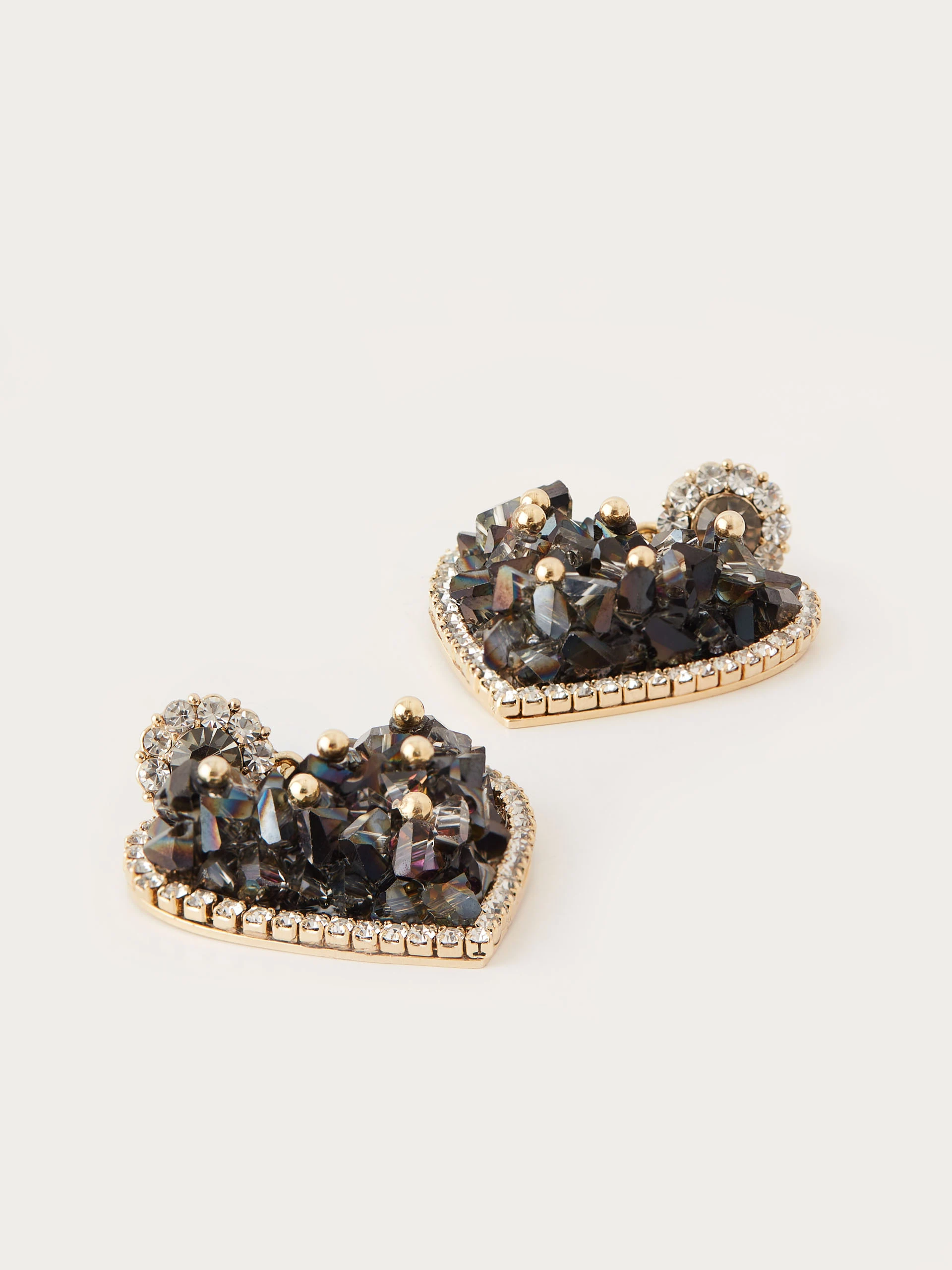 Heart-shaped earrings