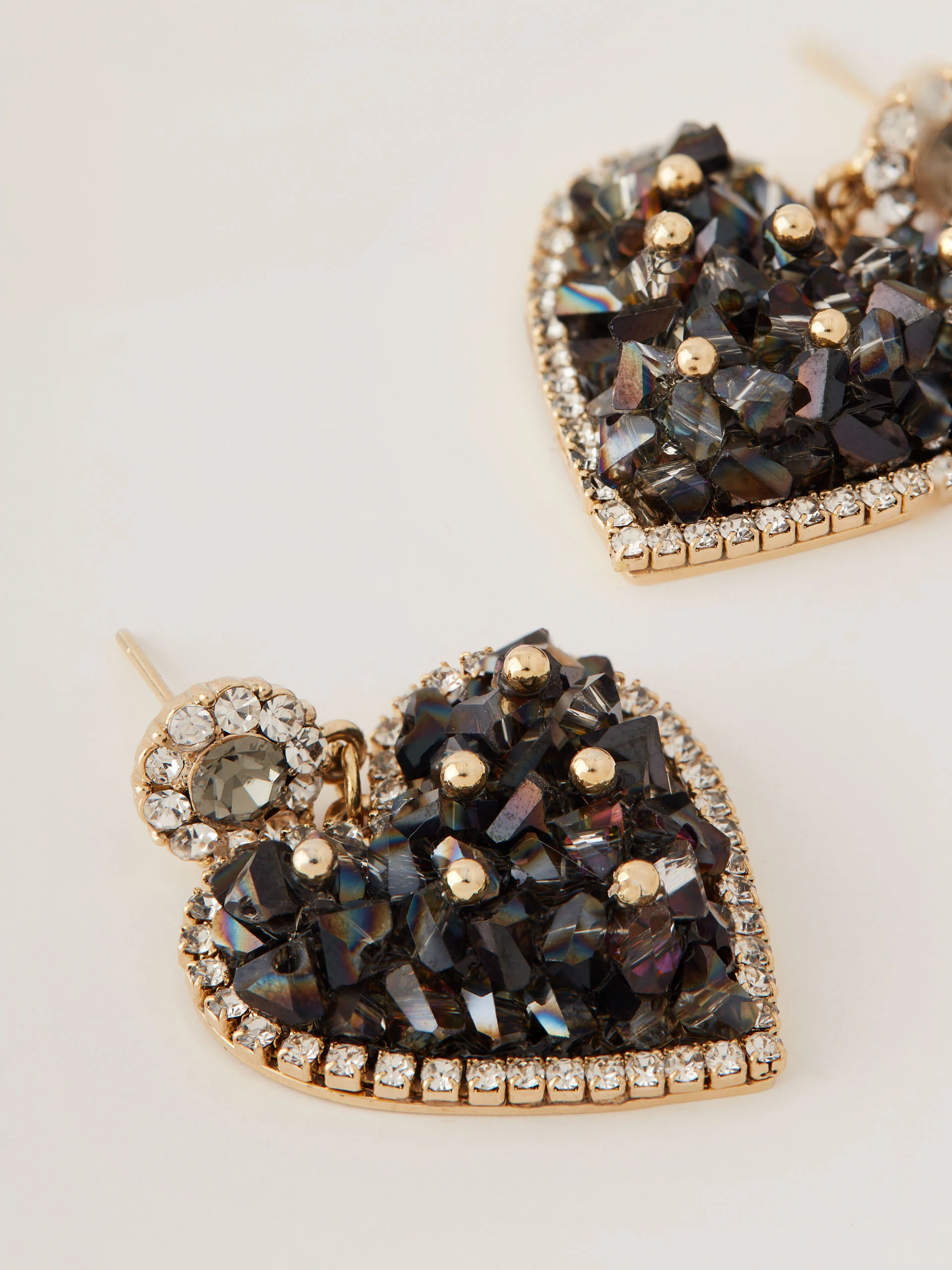 Heart-shaped earrings