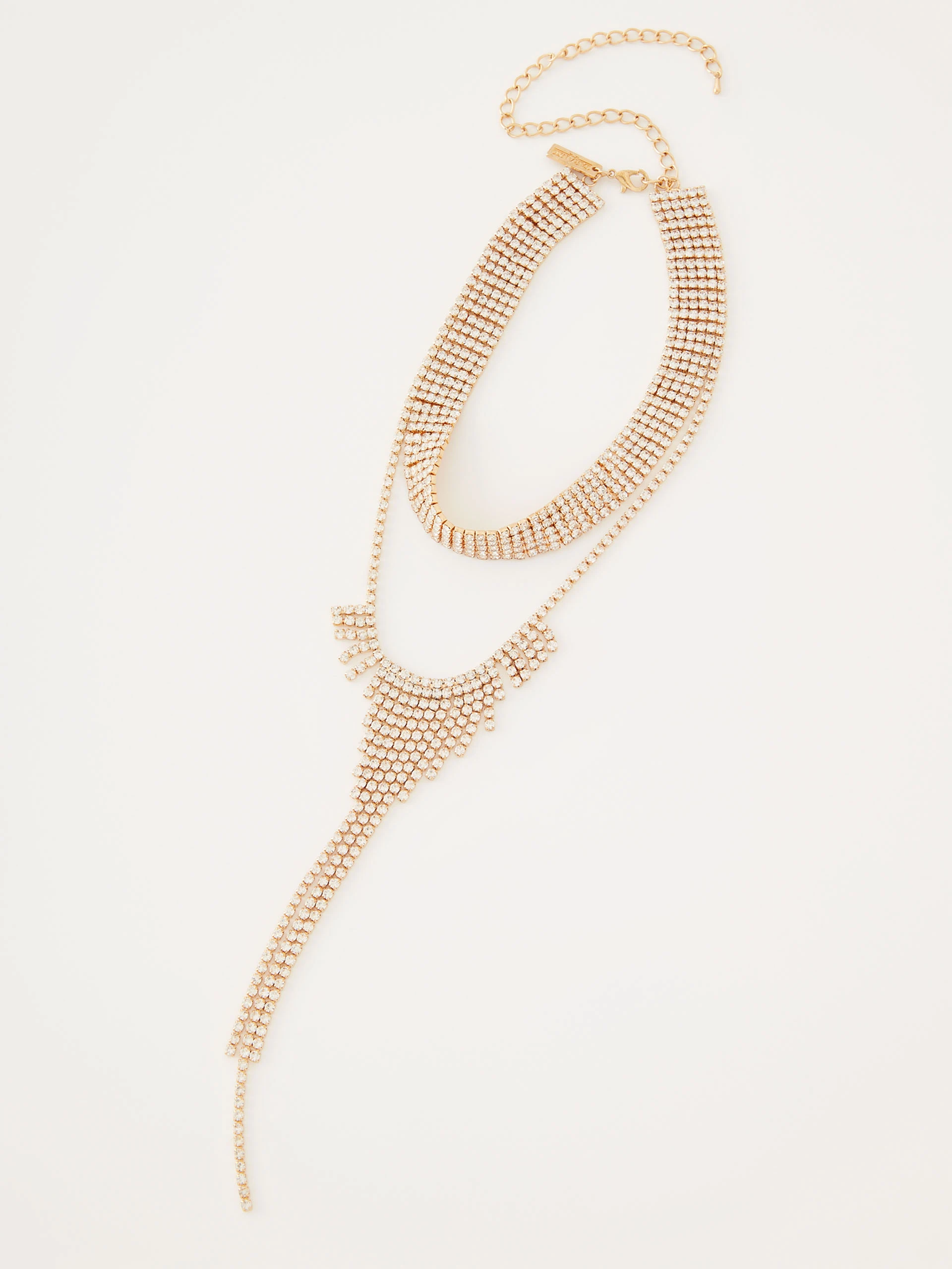 Cascade choker necklace