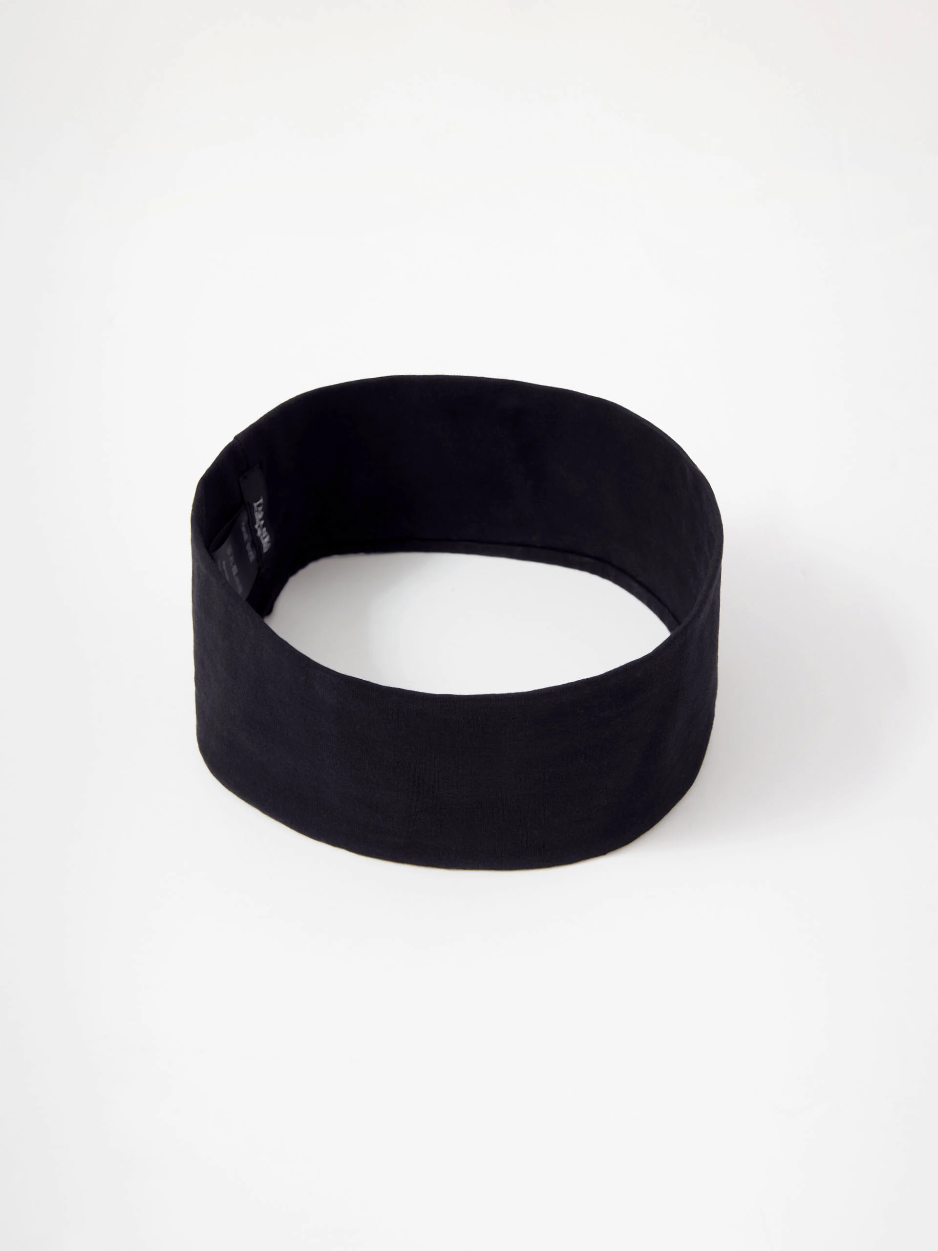 Black cotton headband