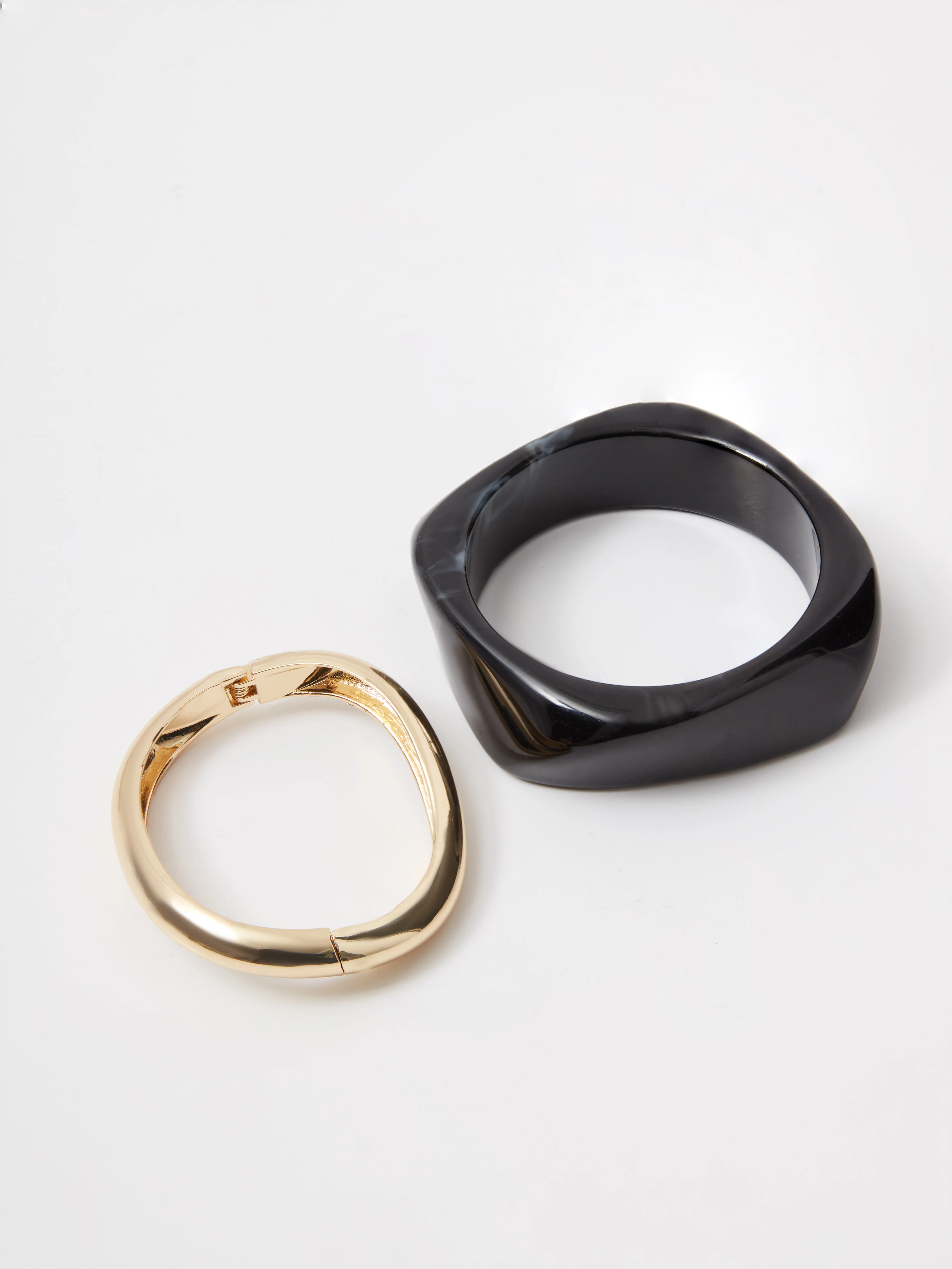 A set of irregular bracelets