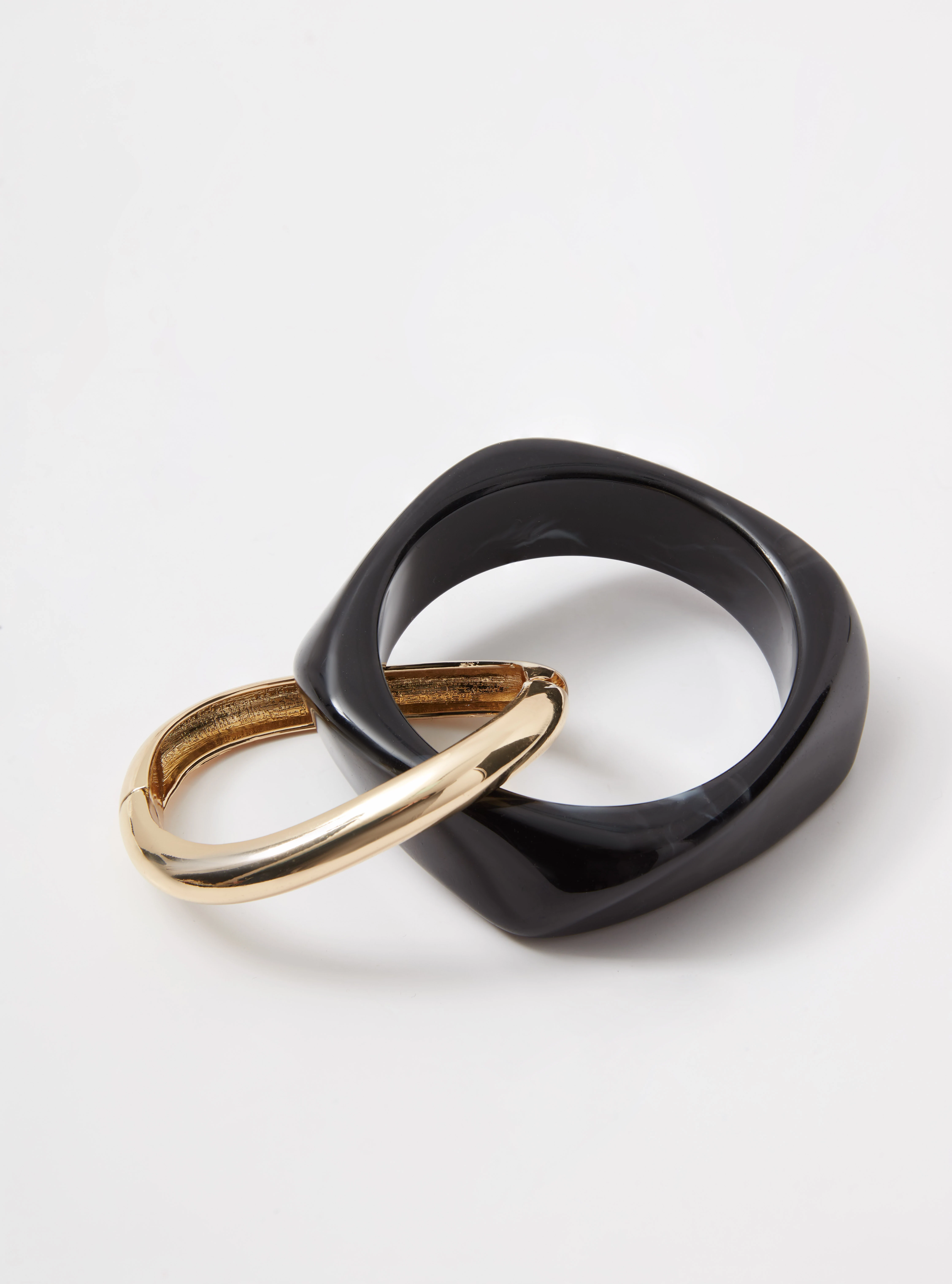 A set of irregular bracelets