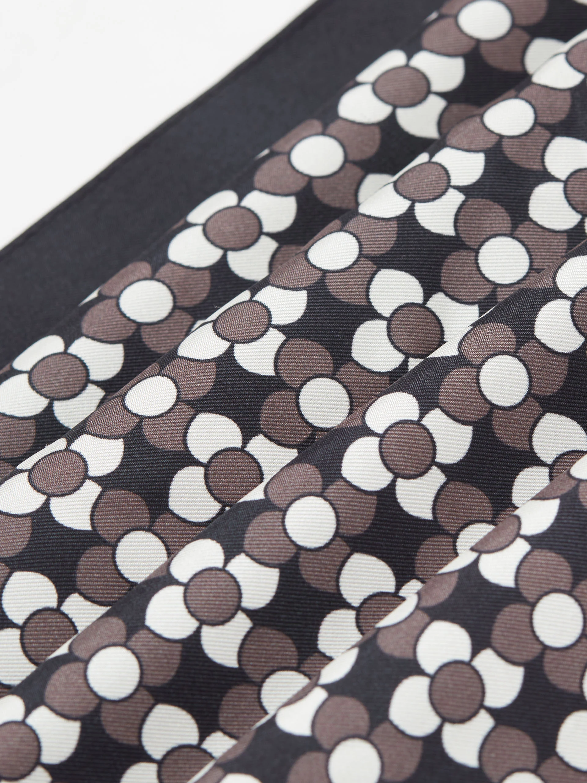 Silk floral scarf