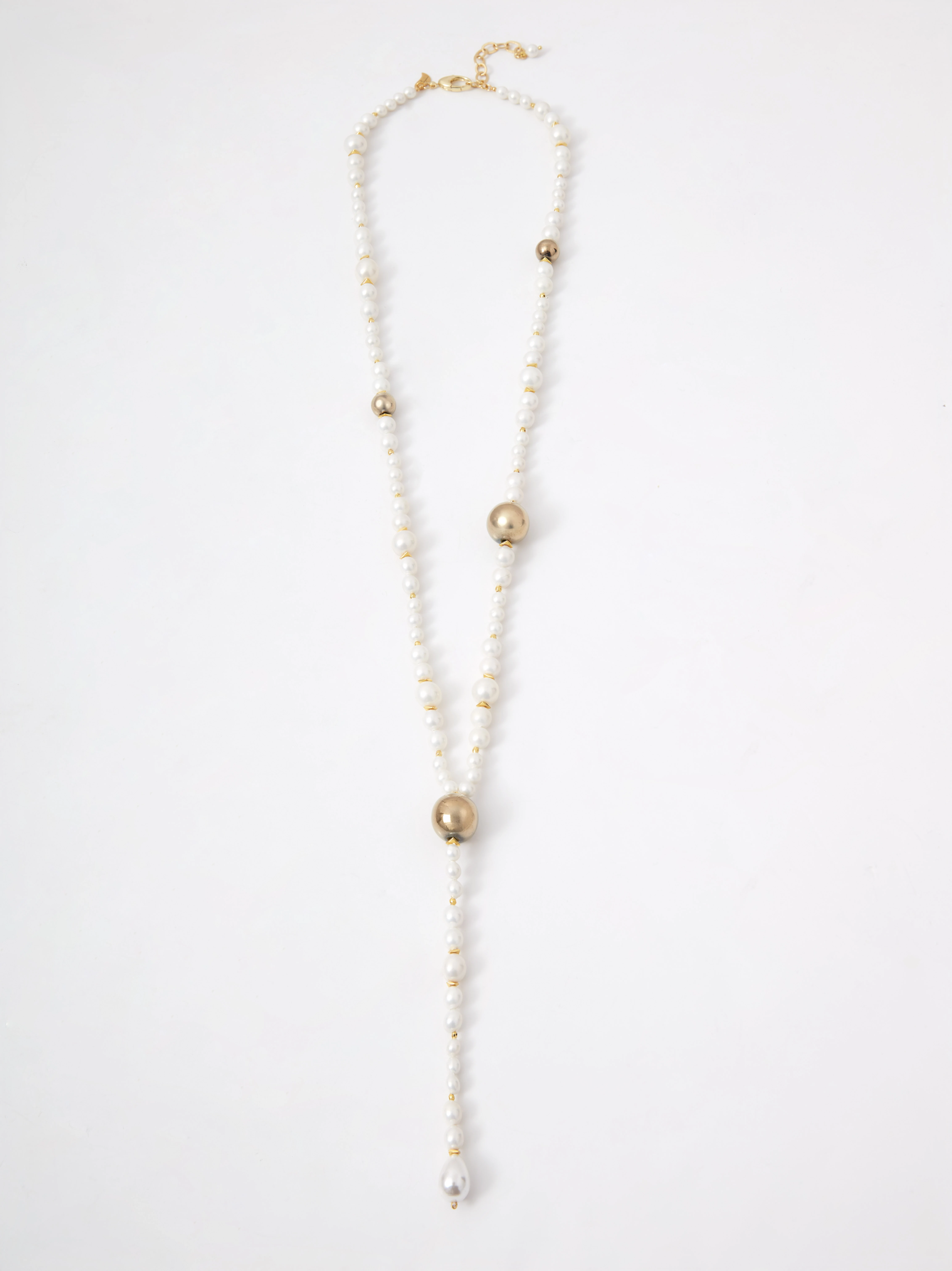 Majorca Pearl Bow Necklace