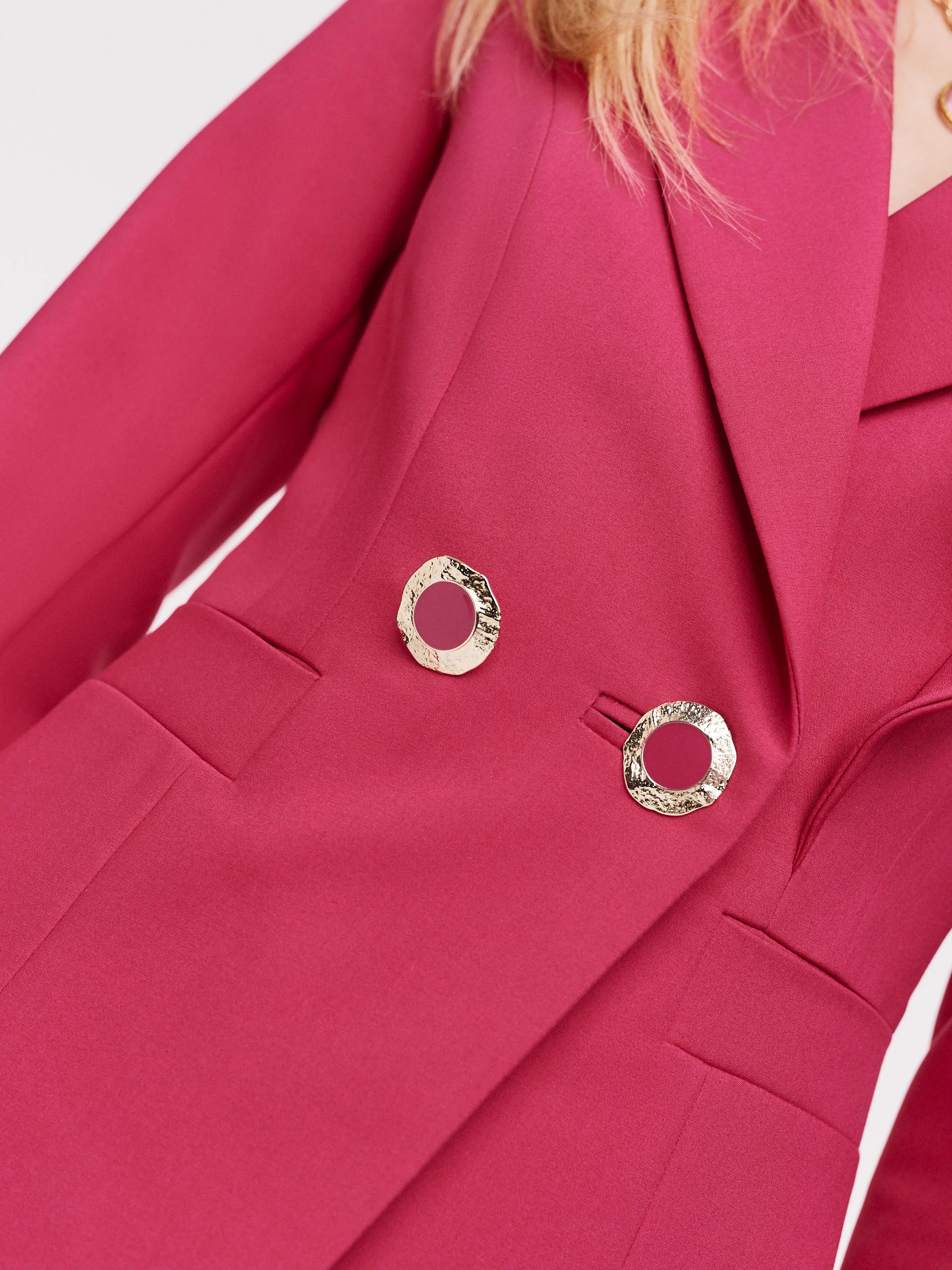 Jacket with space rose