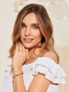 COTTON SPANGLED BLOUSE