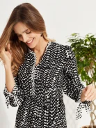SMALL PATTERN DRESS