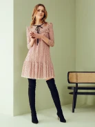 PEA DRESS WITH FRILL