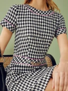 MATCHING PEPLUM DRESS