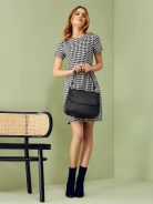 MATCHING PEPLUM DRESS