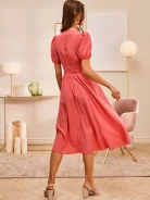 CORAL MIDI DRESS
