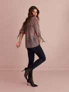AIRY STRIPED BLOUSE