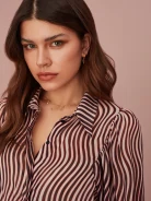 AIRY STRIPED DRESS