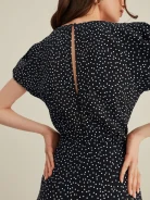 POLKA DOT MINI DRESS