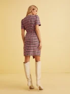 ELEGANT PEPLUM DRESS