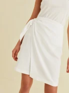 ASYMMETRICAL MINI SKIRT