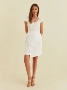 ASYMMETRICAL MINI SKIRT
