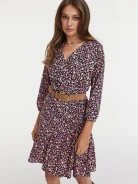 Viscose dress in a link