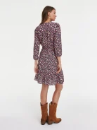 Viscose dress in a link