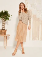 PLEATED SKIRT