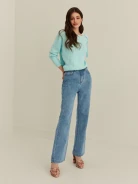 TURQUOISE SWEATER