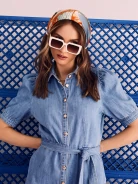 Denim emery dress