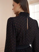 ROMANTIC DRESS WITH PATTERNS