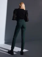 GREEN LEOPARD PANTS