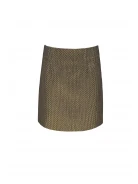 GOLD SHORT SKIRT