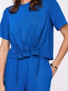 Cobalt blouse