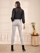 TAILORED PANTS WITH HIGHER WAIST