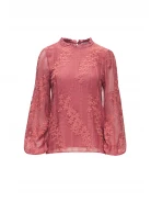 PINK FLORAL BLOUSE