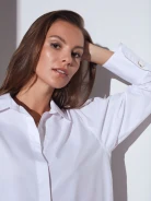 WHITE OVERSIZE BLOUSE