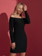 BLACK SHORT DRESS