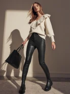MATCHING LEATHER PANTS