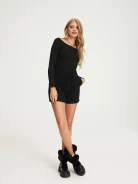 Black long sleeve blouse