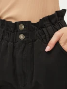 Black high-waisted pants