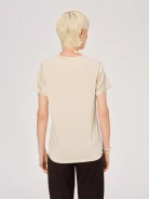 Elegant silk blouse in cream color