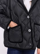 Lightweight oversized down jacket