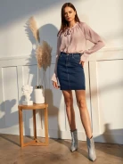 BLOUSE WITH PEAS