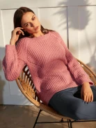 WARM SWEATER WITH MOHAIR