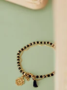 BRACELET WITH A ROSETTE