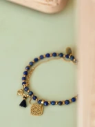 BRACELET WITH LAPIS