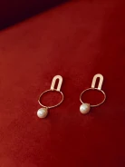 GOLD PLATED EARRINGS