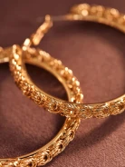 LARGE CIRCLE EARRINGS