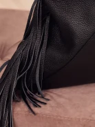 LARGE HANDBAG WITH TASSELS